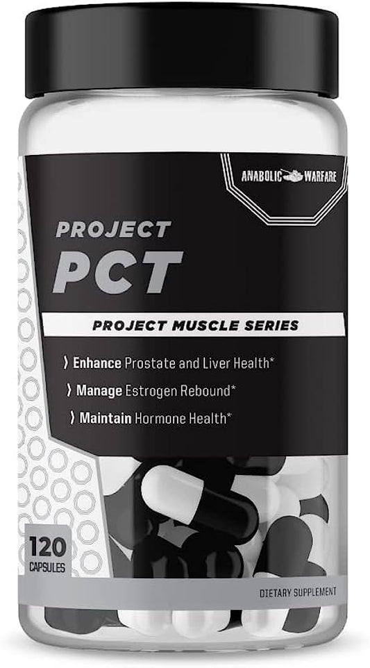 Project PCT Hormone Support Capsules 40 Servings - Zinc 45mg | Svpplements