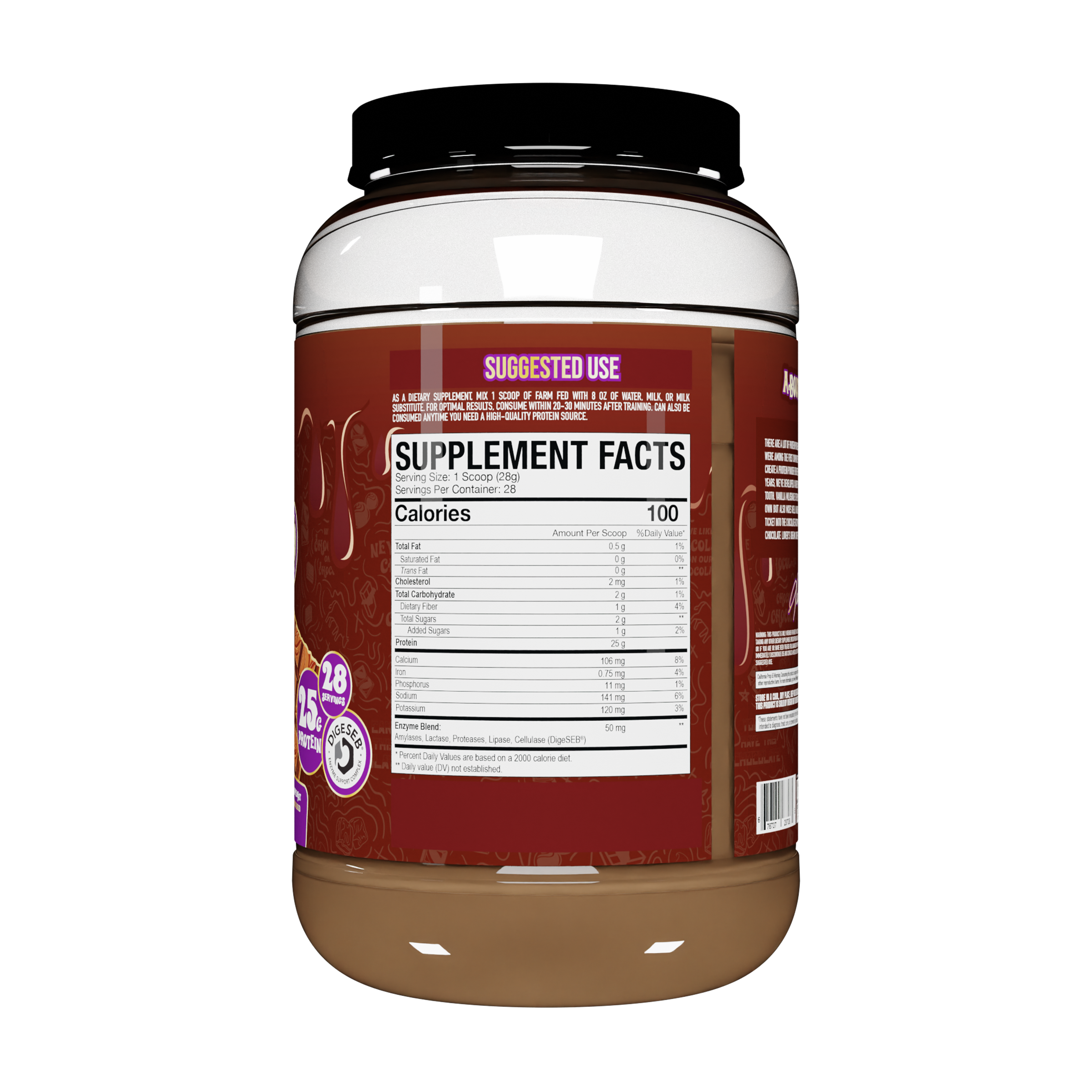 Axe & Sledge | Farm Fed Protein | 100% Whey Protein Isolate