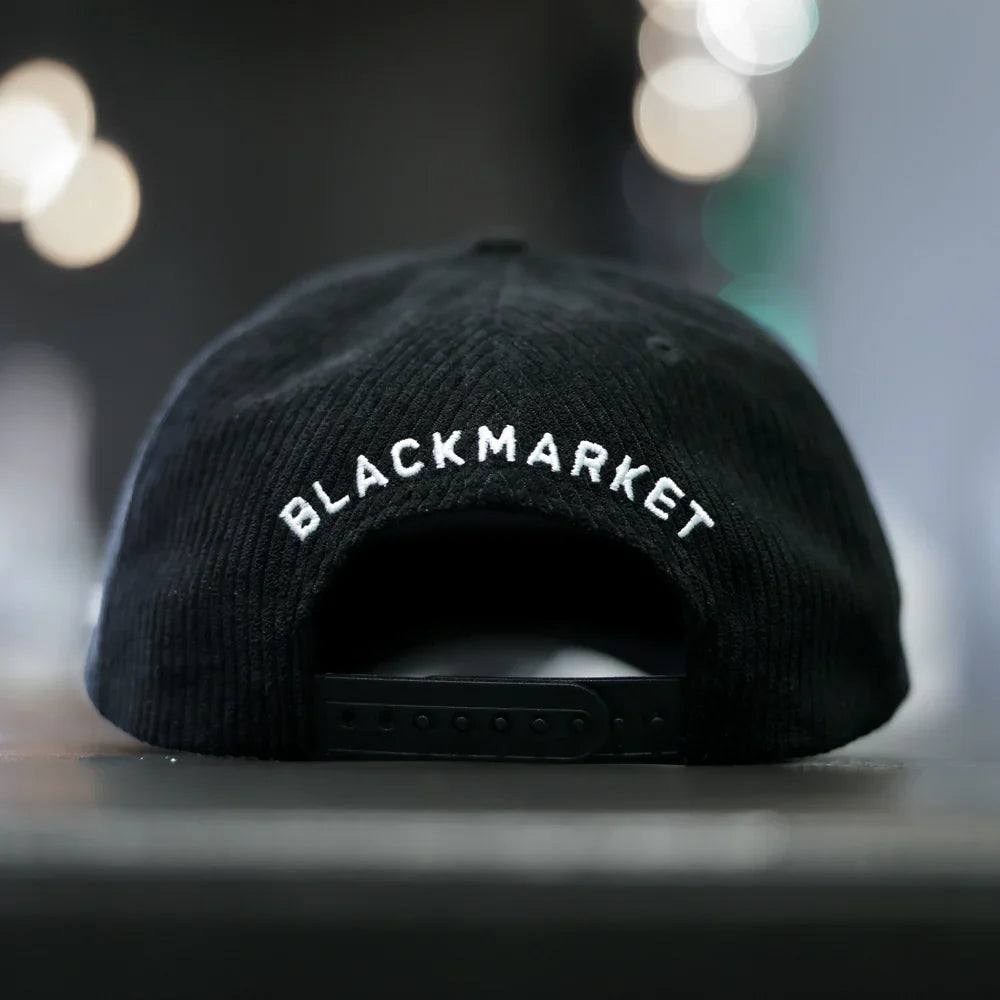 Blackmarket | "BxM"  Corduroy Suede CaP
