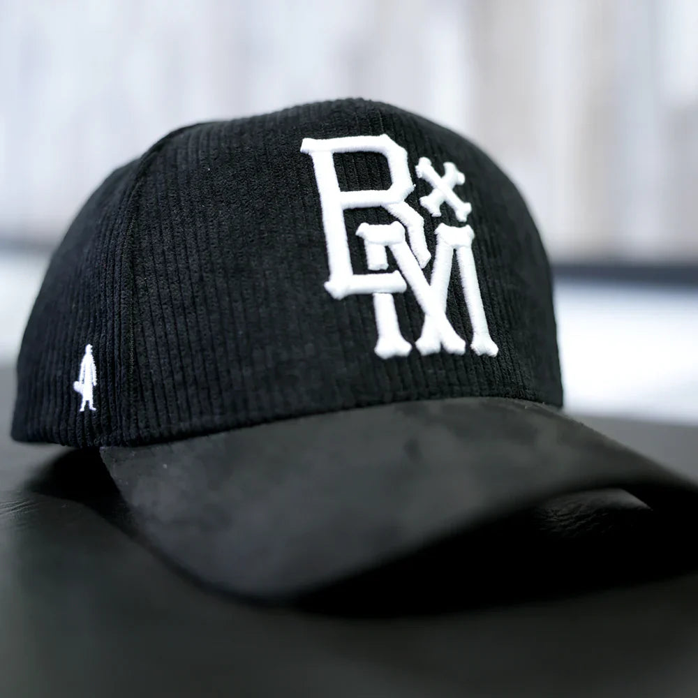 Blackmarket | "BxM"  Corduroy Suede CaP