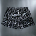 BlackMarket Paisley 4 Fight Shorts Accessory N/A - 4-inch Muay Thai-inspired cut | Svpplements