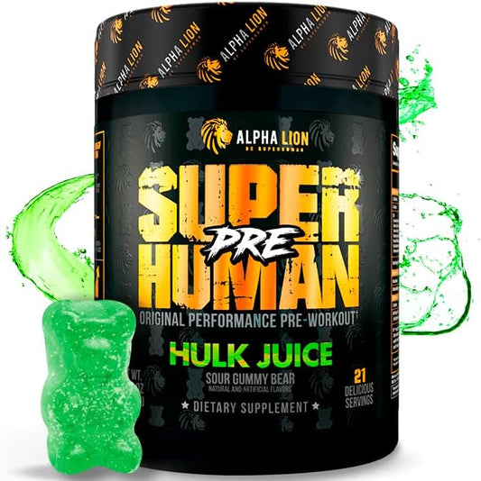 Alpha Lion SuperHuman Pre Pre-Workout Powder 21 Servings - L-Citrulline 4000mg | Svpplements
