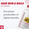 Metabolic Nutrition Metabolic Nutrition | Hair Skin and Nails | Age Defying Vitamin/Mineral Complex - Back View | Svpplements