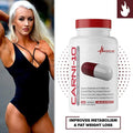 Metabolic Nutrition Metabolic Nutrition | Carni-10 | Multi Form L-Carnitine - Back View | Svpplements