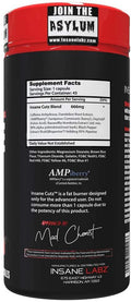 Insane Labz Insane Labz Insane Cutz + L-Carnitine - Back View | Svpplements