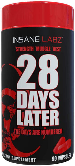 Insane Labz 28 Days Later Hormone Support Capsules 30 Servings - 2.1g proprietary nighttime recovery | Svpplements