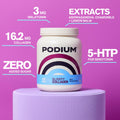 Podium Sleepy Collagen Sleep Supplement Powder 25 Servings Supplement Facts - Collagen 16.2g | Svpplements