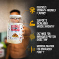 Alpha Lion Alpha Lion | Super Human Protein | 100% Whey Protein Isolate - Back View | Svpplements
