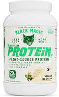 Black Magic Supply Black Magic | Vegan Protein - Side View | Svpplements
