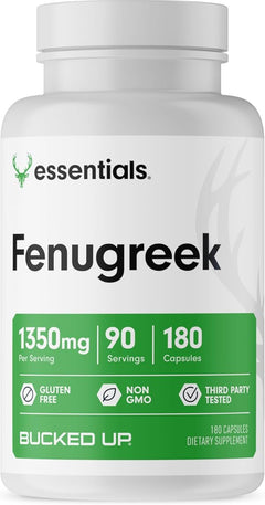 Bucked Up | Fenugreek | 180 Capsules