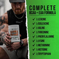 Alpha Lion Alpha Lion | Super Human | Intra (BCAA/EAA/ELECTROLYTE) - Back View | Svpplements