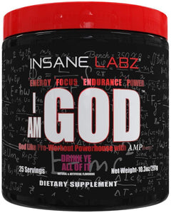 Insane Labz | I Am God | 25 Servings