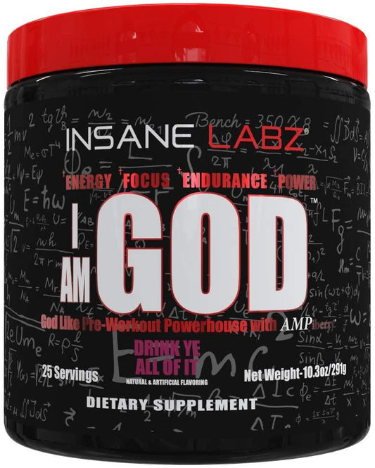 Insane Labz Pre-Workout Powder 25 Servings - Vitamin C 200mg | Svpplements