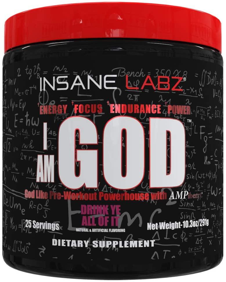 Insane Labz Pre-Workout Powder 25 Servings - Vitamin C 200mg | Svpplements