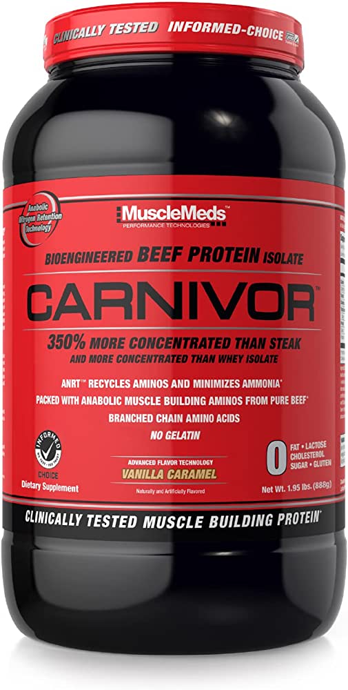 Carnivor Beef Protein Powder Protein Supplement 23g Hydrolyzed Beef Protein with Creatine N/A Servings | Svpplements