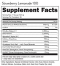Bucked Up | 100 Series | 30 Servings - Supplement Facts | Svpplements