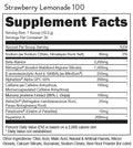Bucked Up | 100 Series | 30 Servings - Supplement Facts | Svpplements