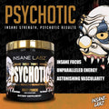 Insane Labz Insane Labz | Psychotic GOLD | Pre-Workout 30 single Variety Pack Pre-Workout - Side View | Svpplements