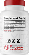 Metabolic Nutrition Metabolic Nutrition | Vitamin D3 + K2 - Side View | Svpplements