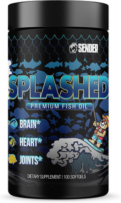 Sender | Splashed Fish Oil | 100 Softgels