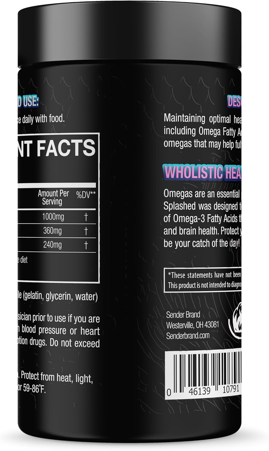 Sender | Splashed | Premium Fish Oil