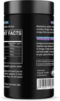 Sender Sender | Splashed | Premium Fish Oil - Back View | Svpplements
