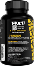 Mutant Multi Athlete's Vitamin Multivitamin Mineral Formula 30 Servings Supplement Facts - Vitamin A 3000 mcg | Svpplements