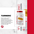 Metabolic Nutrition Metabolic Nutrition | Turmeric Curcumin (with Black Pepper Extract) | Capsules - Back View | Svpplements