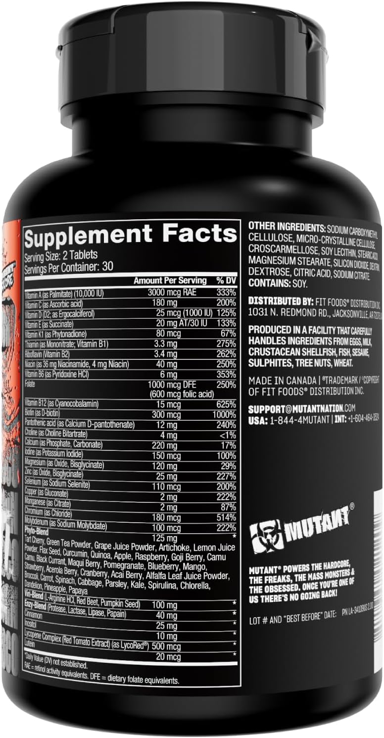Mutant | Multi | Athlete's Vitamin