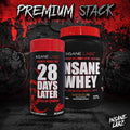 Insane Labz Insane Labz 28 Days Later (Test Booster) - Side View | Svpplements