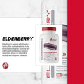 Metabolic Nutrition Metabolic Nutrition | Elderberry with Vitamin C and Zinc - Back View | Svpplements