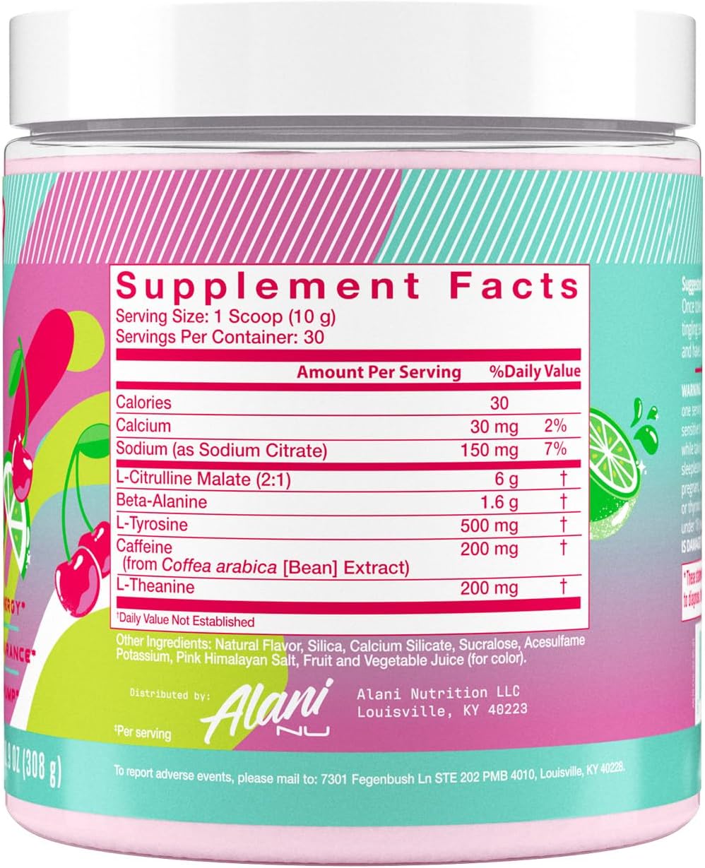 Alani Nu | PreWorkout (Full Size 30 Serving)