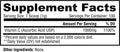 Metabolic Nutrition Metabolic Nutrition | Vitamin C (Powder) - Side View | Svpplements