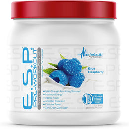 Metabolic Nutrition E.S.P. Pre-Workout Powder 30 Servings - Proprietary stim blend | Svpplements
