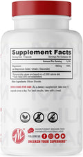 Metabolic Nutrition Magnesium 650mg Mineral Capsules 90 Servings Supplement Facts - Magnesium 650mg | Svpplements