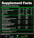 Alpha Lion Alpha Lion | Super-Human Pump | Caffeine Free Pre-Workout - Back View | Svpplements