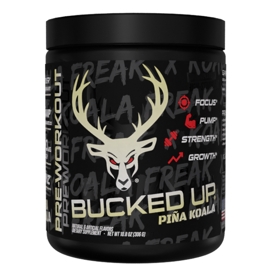 Bucked Up x Calum Von Moger Pre-Workout Powder 30 Servings - Citrulline Malate 2:1 6000mg | Svpplements
