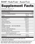 Nutrastop | Koala Freak | 30 Servings - Supplement Facts | Svpplements