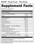 Nutrastop | Koala Freak | 30 Servings - Supplement Facts | Svpplements