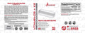 Metabolic Nutrition Metabolic Nutrition | Vitamin D3 + K2 - Back View | Svpplements