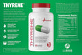 Metabolic Nutrition Metabolic Nutrition | Thyrene | Metabolism Booster - Back View | Svpplements