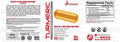 Metabolic Nutrition Metabolic Nutrition | Turmeric Curcumin (with Black Pepper Extract) | Capsules - Side View | Svpplements