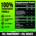 Alpha Lion SuperHuman Pre Pre-Workout Powder 21 Servings Supplement Facts - L-Citrulline 4000mg | Svpplements