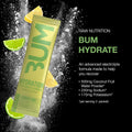 BUM Hydration Recovery Powder 20 Servings Supplement Facts - Taurine 1g | Svpplements