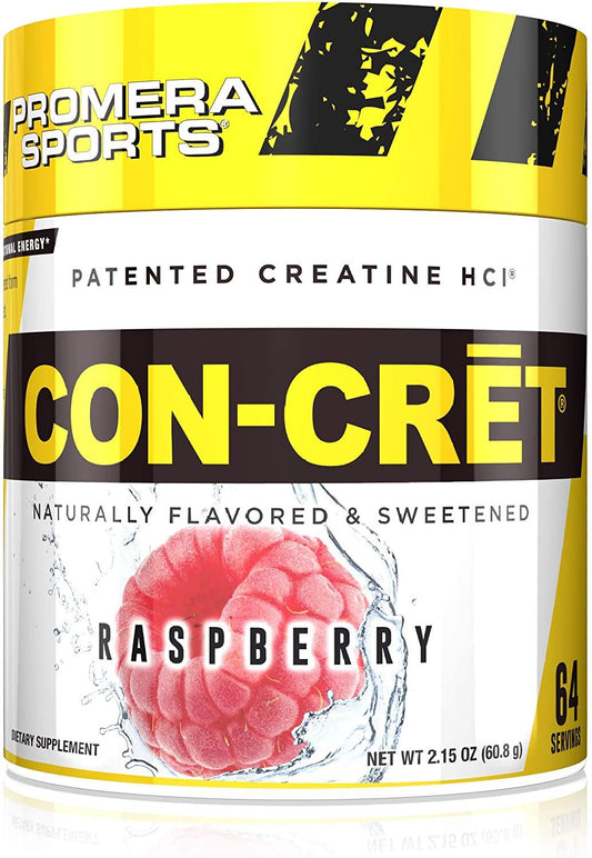 CON-CRET Creatine HCl Powder 64 Servings - Creatine Hydrochloride (HCl) 750mg | Svpplements