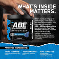 Applied Nutrition ABE | All Black Everything | Pre-Workout - Side View | Svpplements