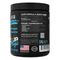 Bucked Up Bricked Up Hybrid Pre-Workout Powder 30 Servings Supplement Facts - Citrulline Malate 6000mg | Svpplements