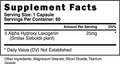 Blackstone Labs Blackstone Labs - ANOGENIN - 60 Count - Side View | Svpplements
