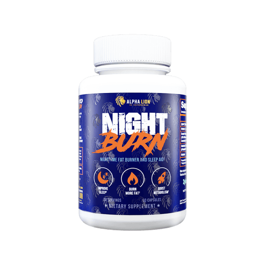 Alpha Lion Night Burn Fat Burner Capsules 30 Servings - Zylaria™ 500mg | Svpplements