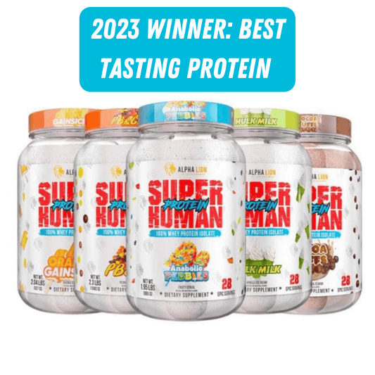 Alpha Lion Superhuman Protein Whey Protein Isolate Powder 28 Servings Supplement Facts - Provon® 292 SFL Whey | Svpplements